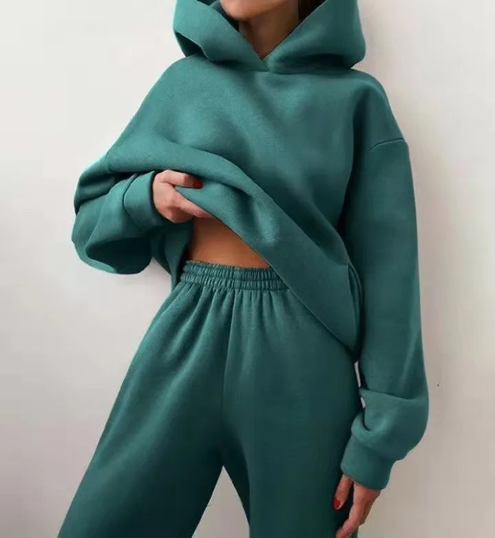 Sudaderas con capucha Casual Sólido Manga larga Polar Cálido con capucha