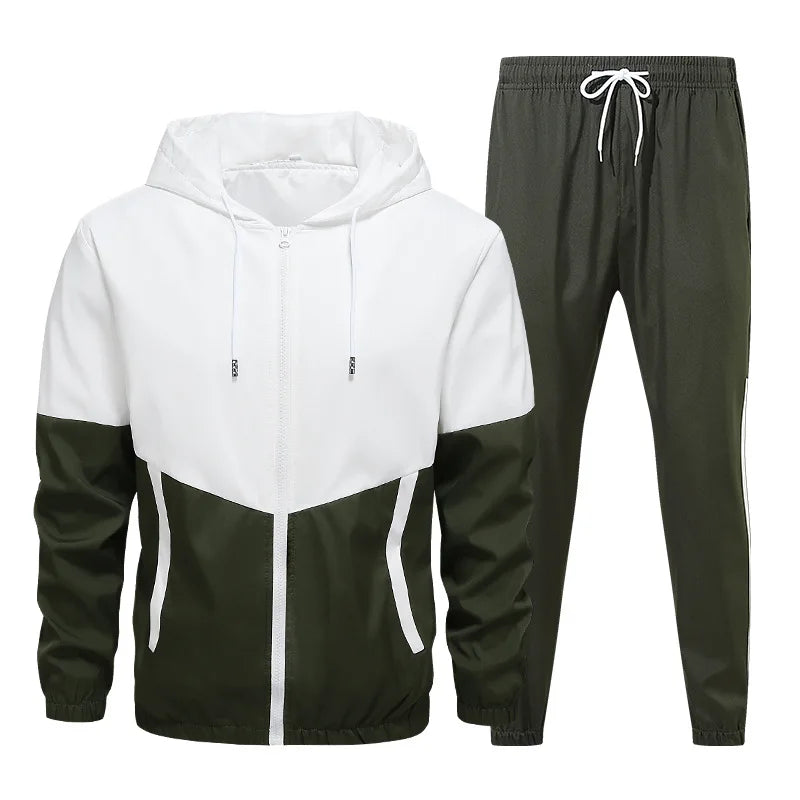 patchwork para hombre Moda Primavera Otoño