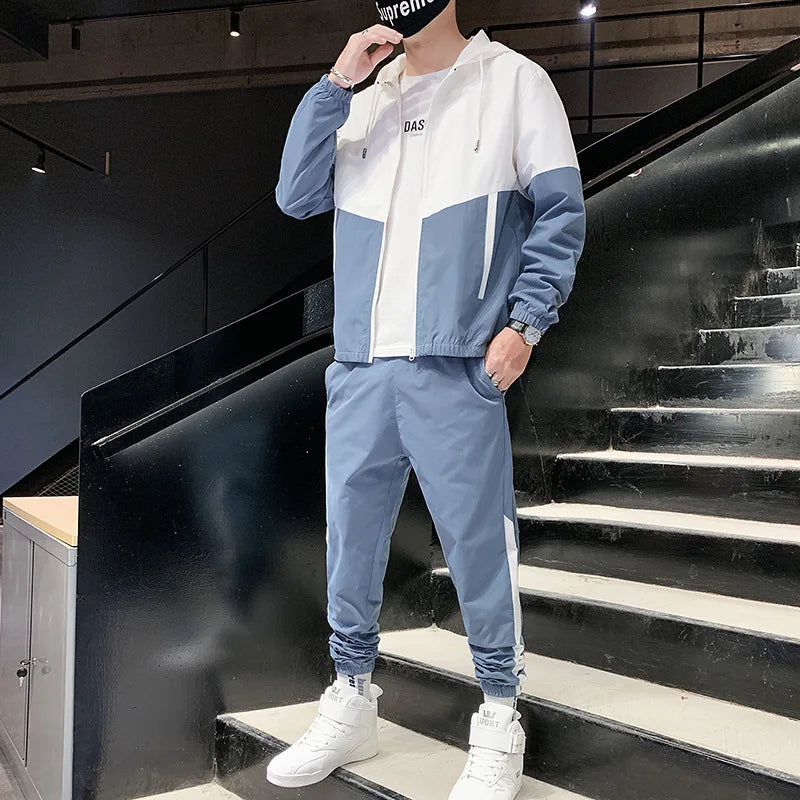 patchwork para hombre Moda Primavera Otoño