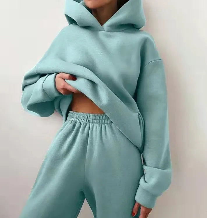 Sudaderas con capucha Casual Sólido Manga larga Polar Cálido con capucha