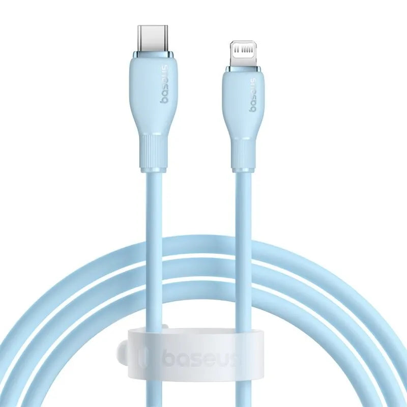 Cable USB C Baseus TPE 20W para iPhone 14 13 12 11 Pro Max