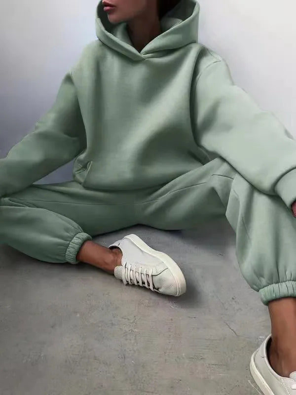 Sudaderas con capucha Casual Sólido Manga larga Polar Cálido con capucha