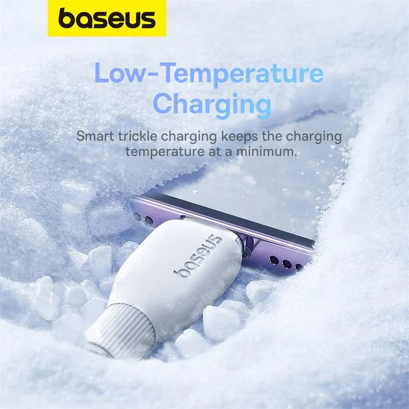 Cable USB C Baseus TPE 20W para iPhone 14 13 12 11 Pro Max