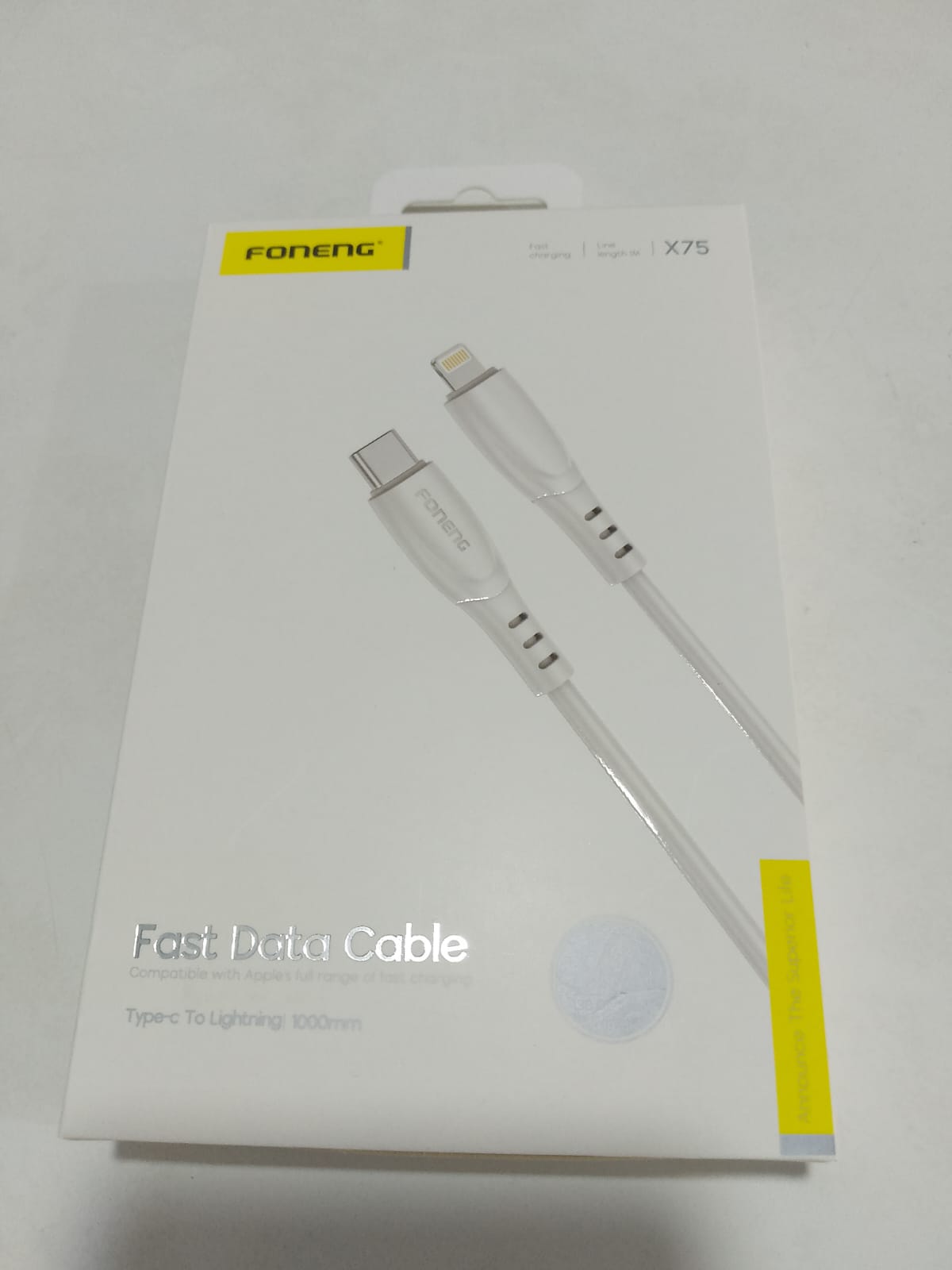 Cable USB C Baseus TPE 20W para iPhone 14 13 12 11 Pro Max