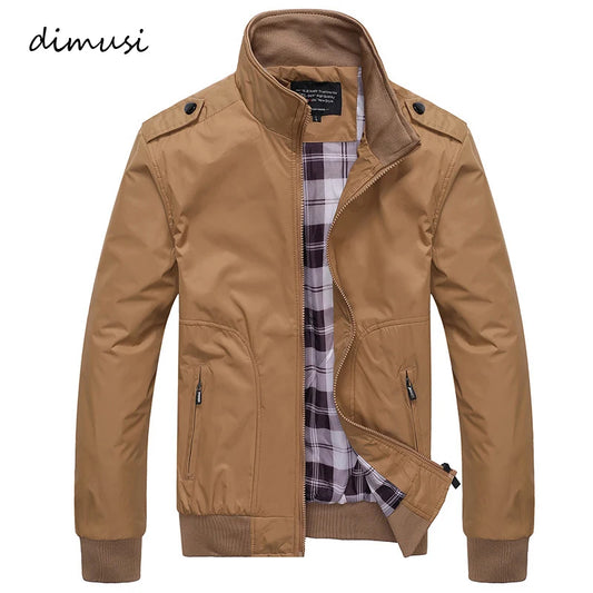 Chaquetas Bomber para Hombre Casual Hombre Color Sólido