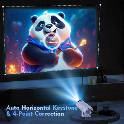 Transpeed 4K Wifi6 HY300 Pro Proyector Android 11 260 ANSI Dual WIFI Allwinner H713 BT5.0 720P