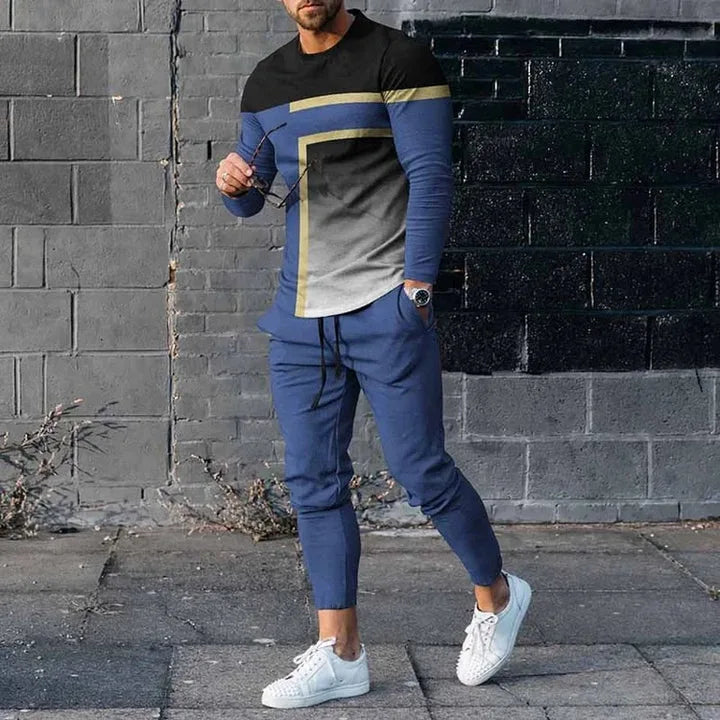 Conjuntos de hombre Estampado animal León Impresión 3D