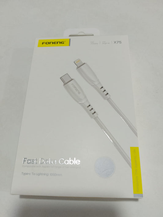 Cable USB C Baseus TPE 20W para iPhone 14 13 12 11 Pro Max